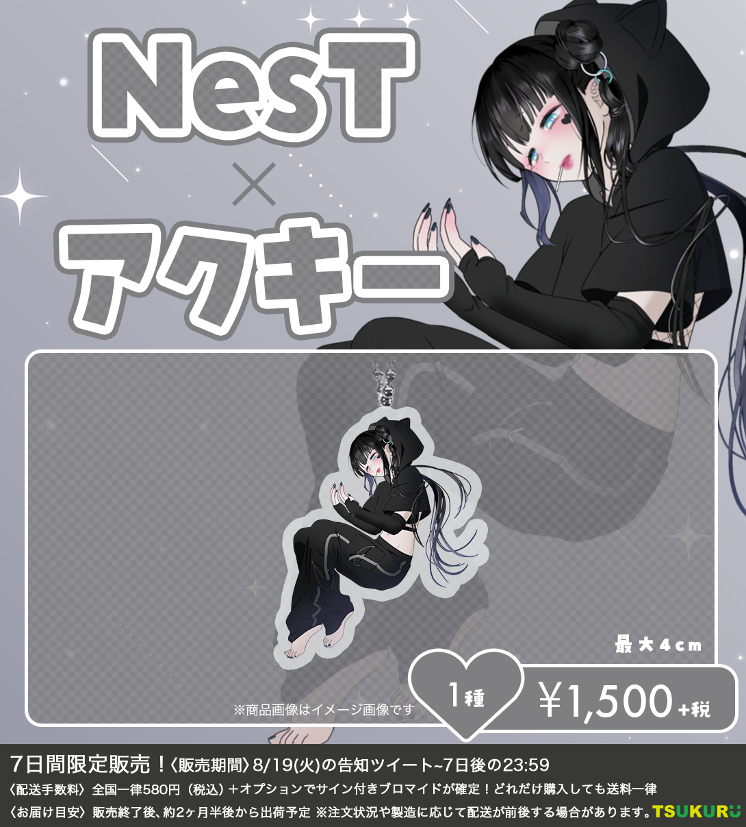 【NesT】アクキー 1種