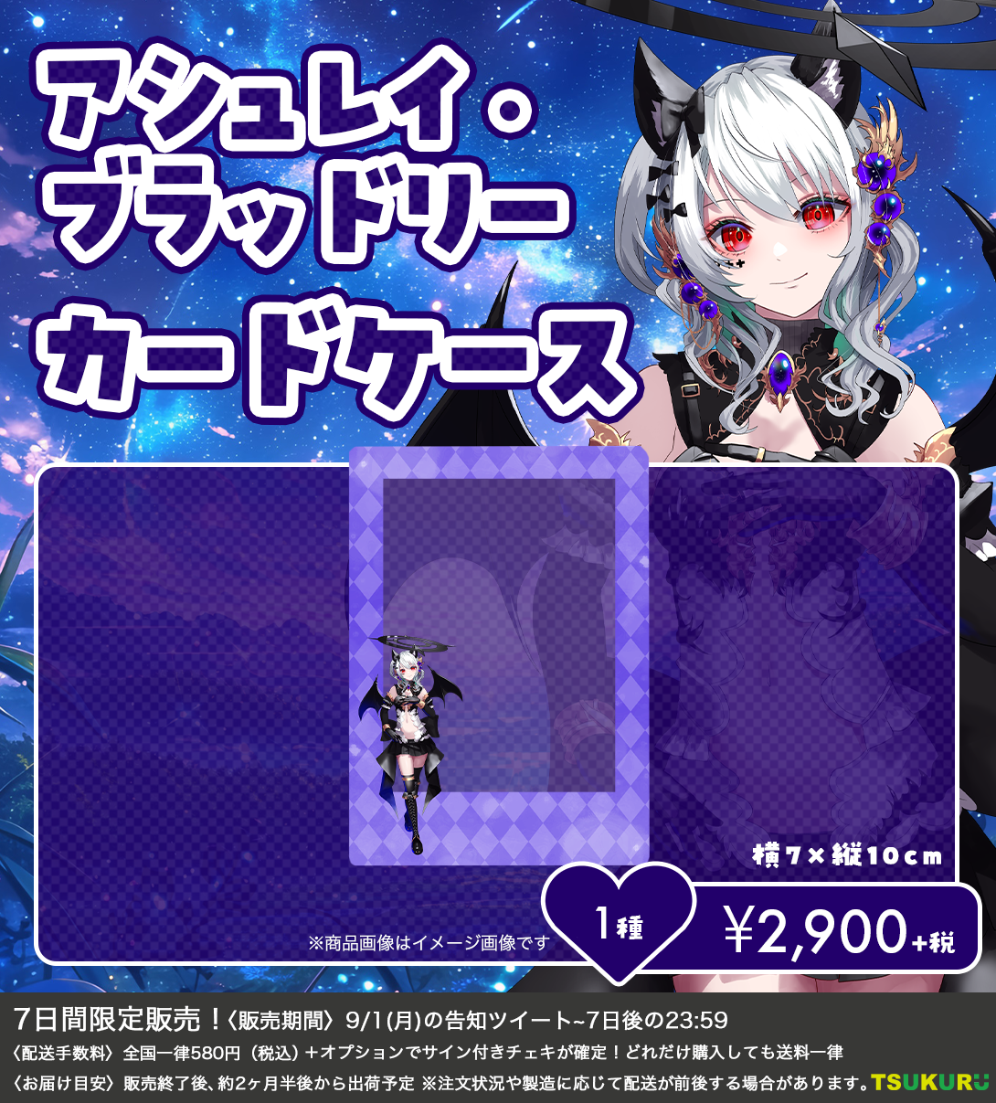 【アシュレイ・ブラッドリー】チェキカードケース 1種