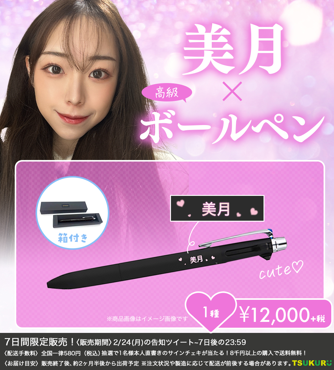 【美月】高級ボールペン 1種