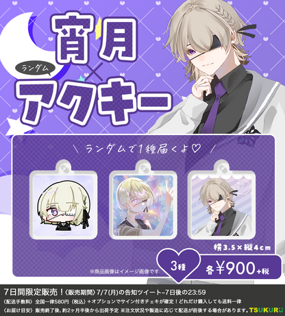 【宵月】アクキー ランダム 3種